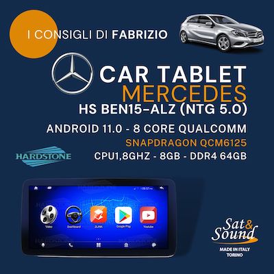Sat sound Torino installatori Car tablet per la tua autovettura