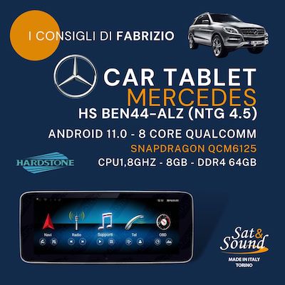 Sat sound Torino installatori Car tablet per la tua autovettura
